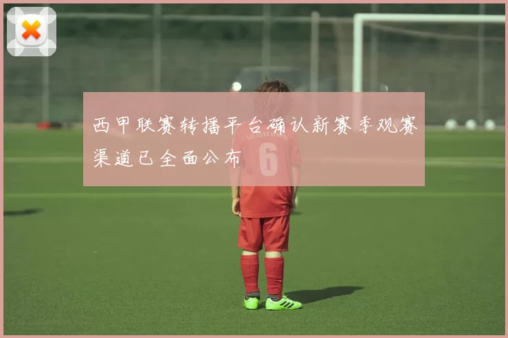 西甲联赛转播平台确认新赛季观赛渠道已全面公布