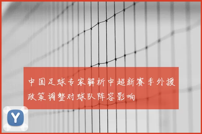 中国足球专家解析中超新赛季外援政策调整对球队阵容影响